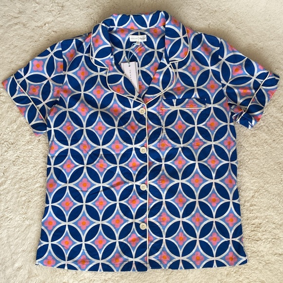 ❤️ Bed Head Classic Shorty PJ Pajama Two-Piece Set Size Small NWT